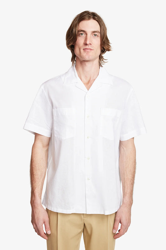 Image of Shirts. Product name - Pad White in White colour by brand - Anthony Squires