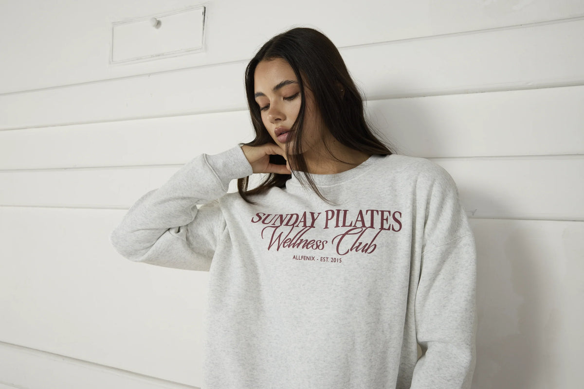 Sunday Pilates Wellness Club Sweater (Marle)