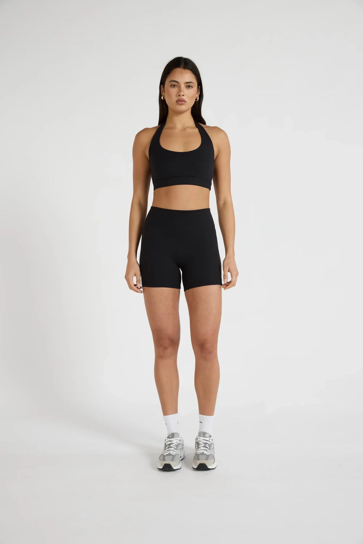 ALLFENIX CloudCore Halter Sports Bra (Black)