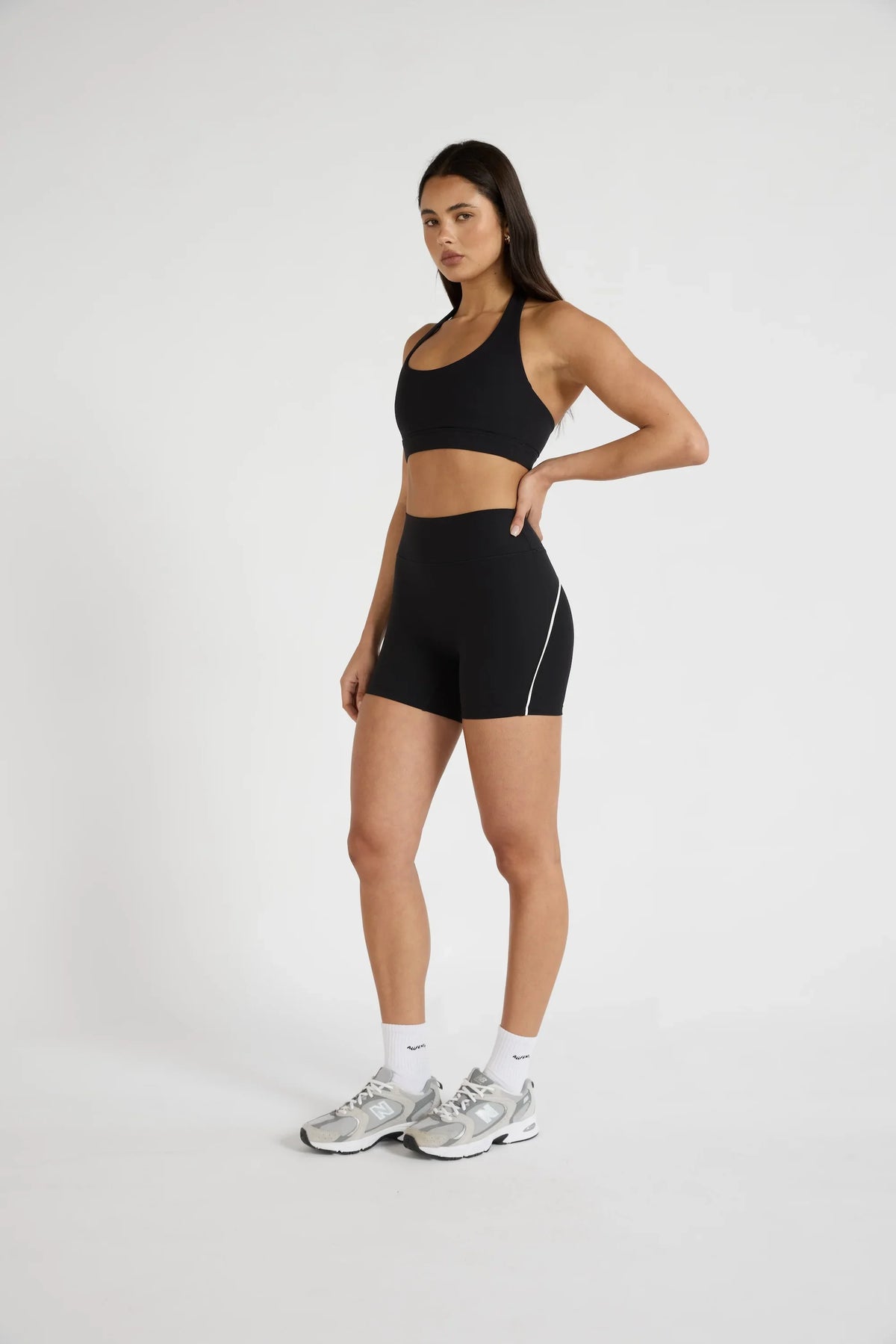 ALLFENIX CloudCore Halter Sports Bra (Black)