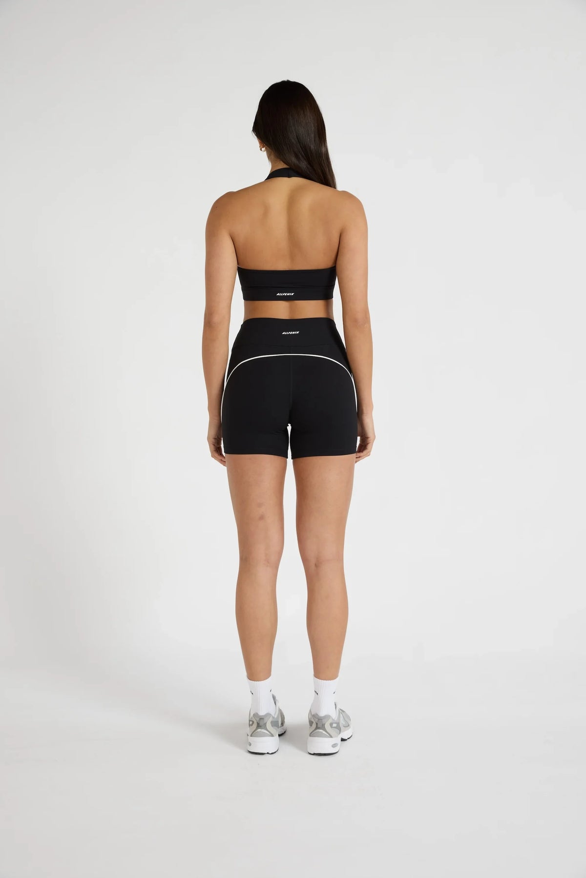 ALLFENIX CloudCore Halter Sports Bra (Black)