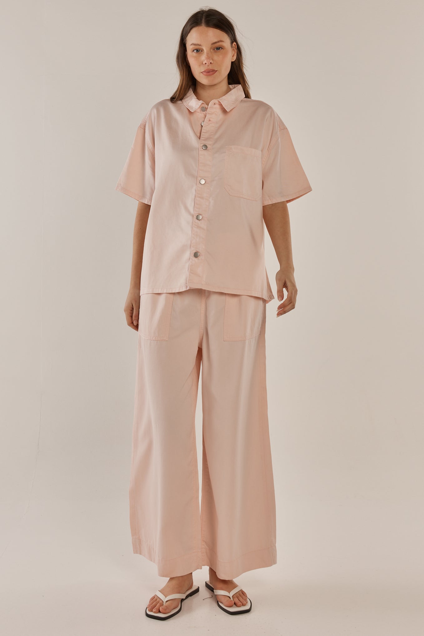 Betty Basics Saffra Relax Leg Jean (Pink)