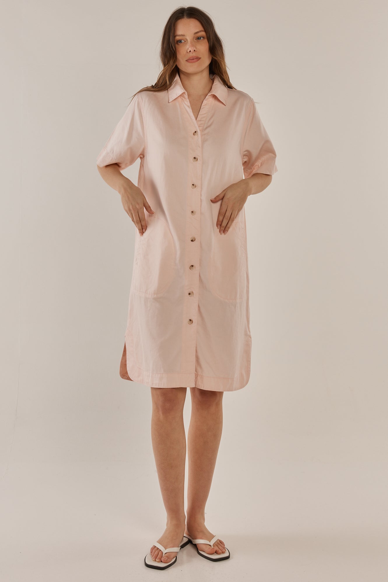 Betty Basics Dawson Denim Dress (Pink)