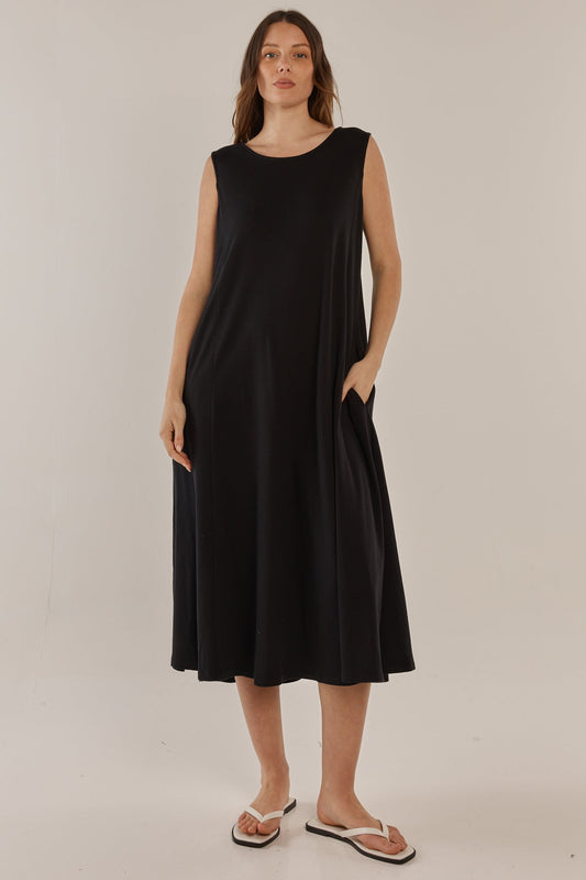 Image of Dresses. Productname: Betty Basics Sabrina Maxi Dress Black in Black colour by brand - Betty Basics