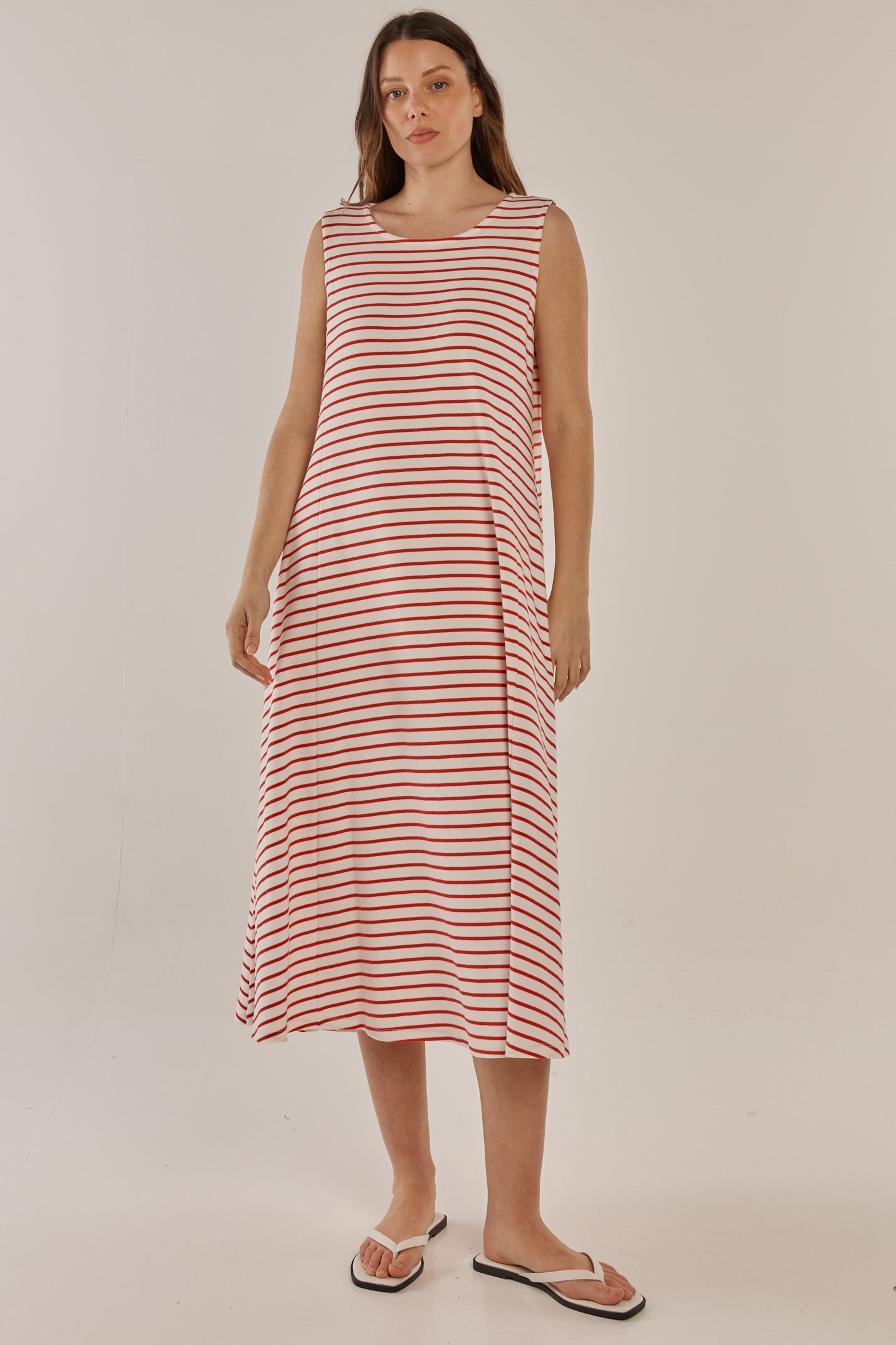 Image of Dresses. Productname: Betty Basics Sabrina Maxi Dress Red Stripe in Red Stripe colour by brand - Betty Basics