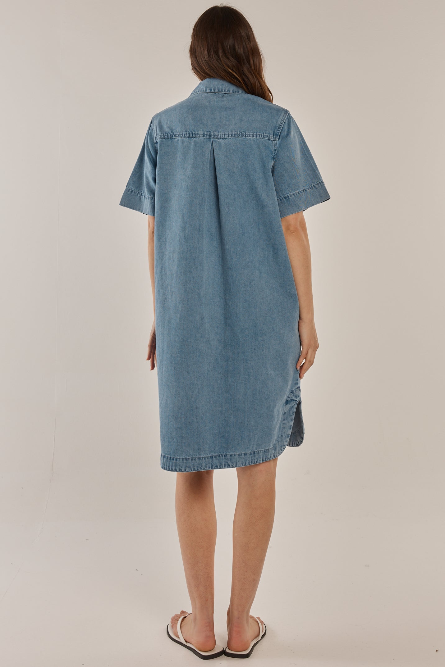 Betty Basics Dawson Denim Dress (Medium Wash)