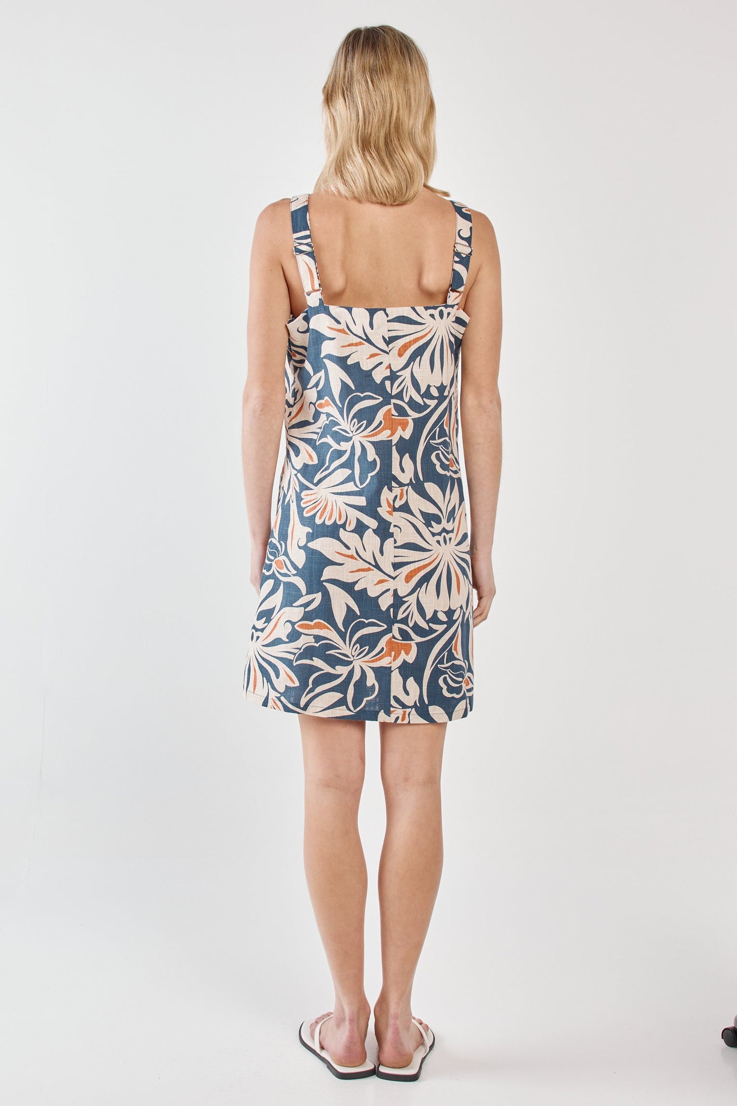 Sass Clothing Jana Mini Shift Dress (Wild Orchid)