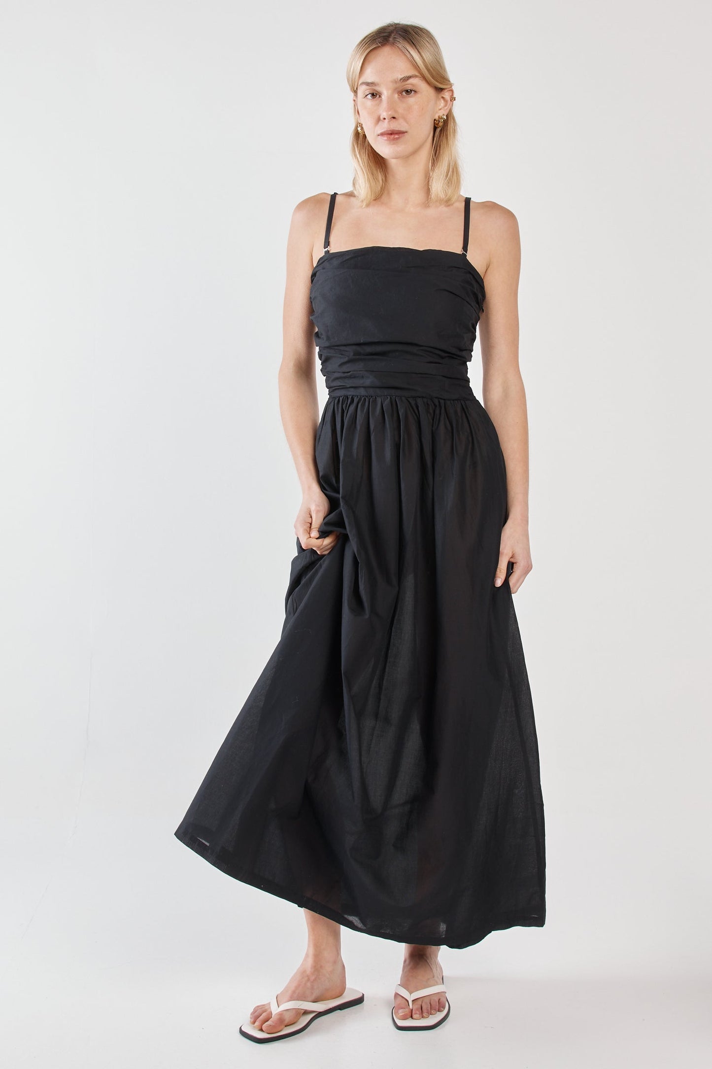 Sass Clothing Mina Strapless Dress (Black)
