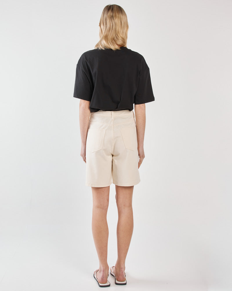 Sass Clothing Sabine Denim Shorts (Parchment Wash)