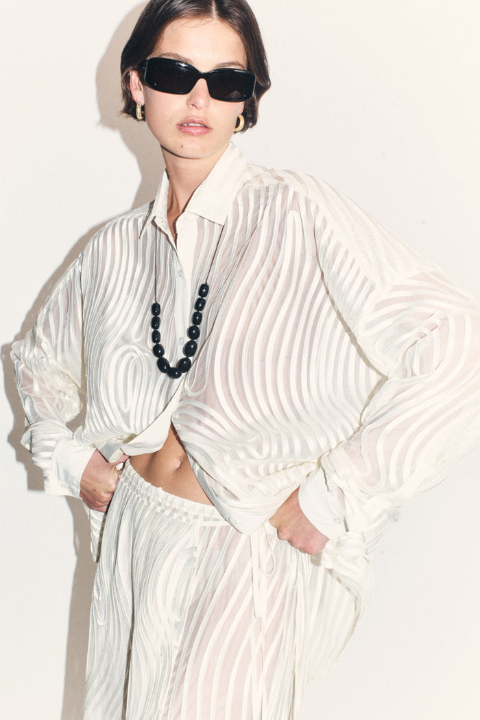 Blanca Studio Mecah Shirt (Cream)