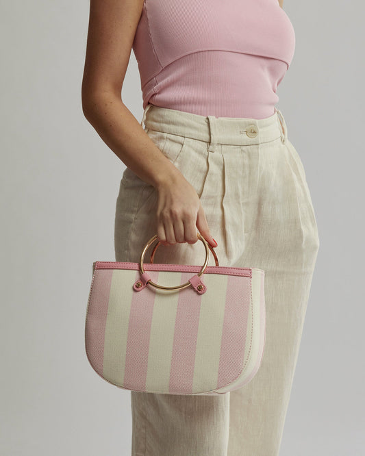 Image of Bags. Productname: Colette Pink Missy Canvas Mini in Pink colour by brand - Colette