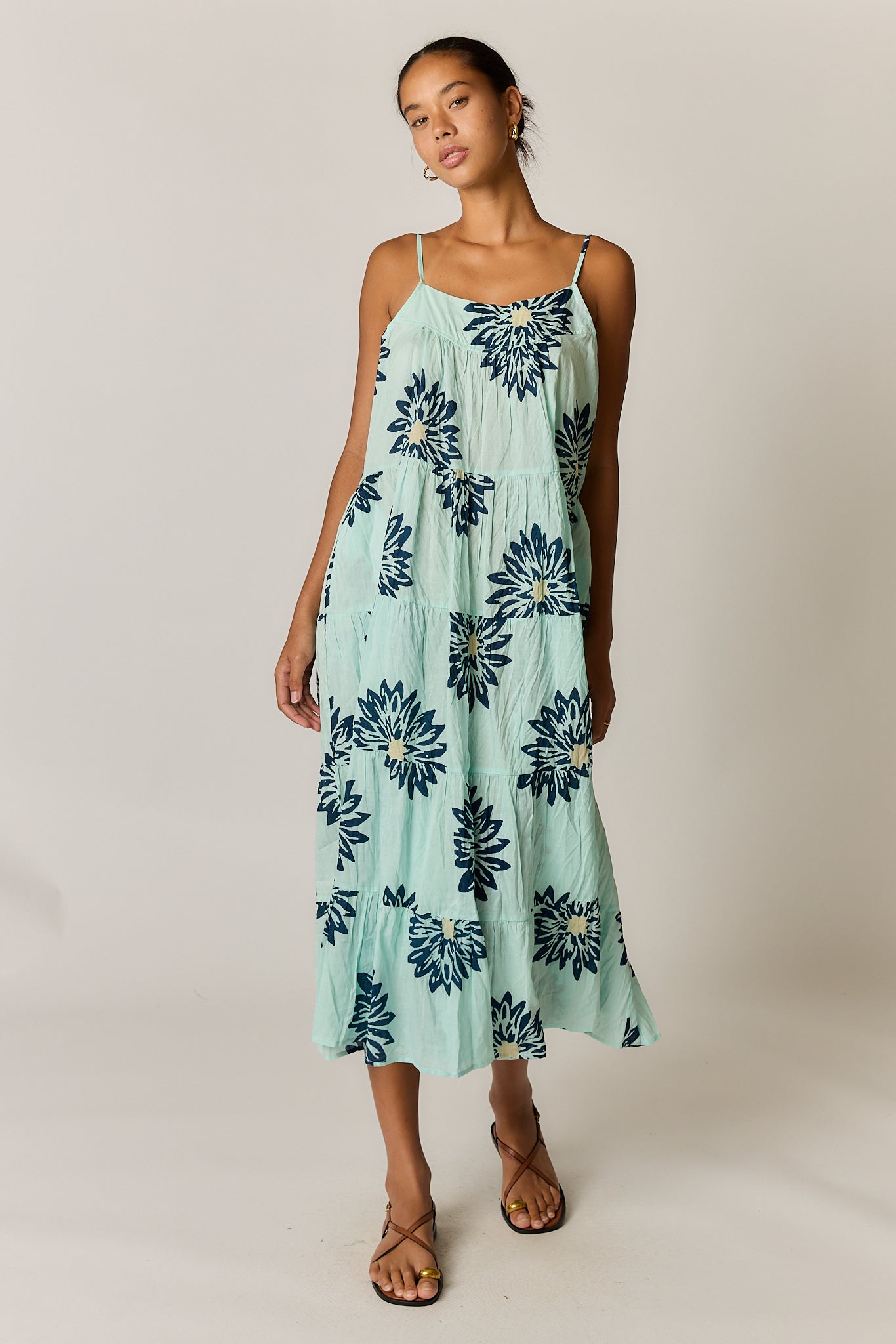 Image of Dresses. Productname: Rubyyaya Mahalo Maxi Mist in Mist colour by brand - Rubyyaya