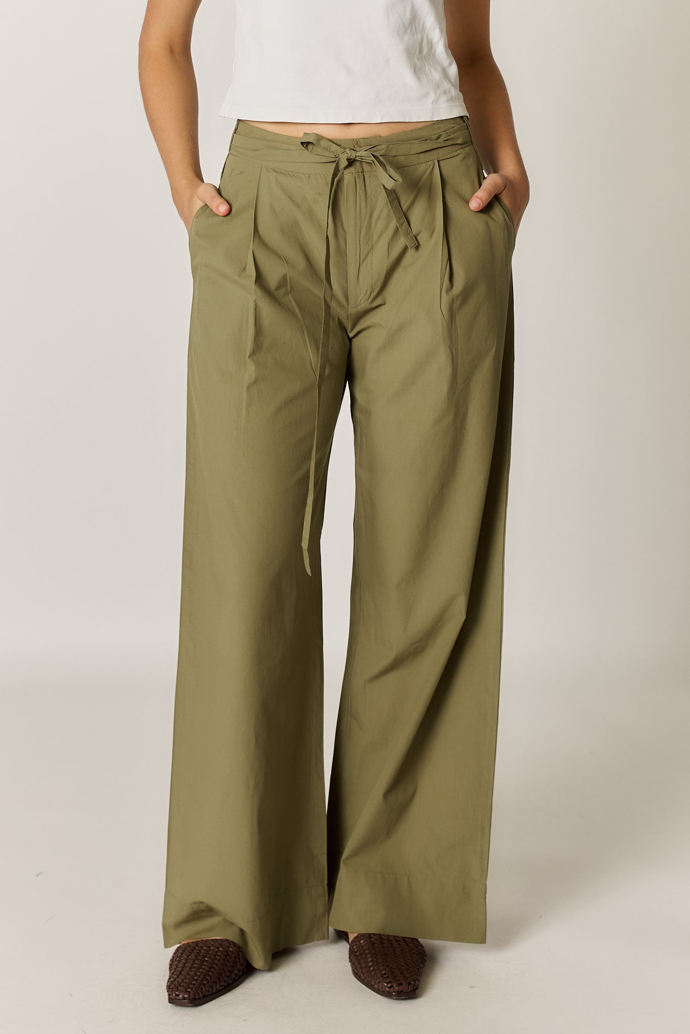 Giliann Floyd Tie Pant (Olive)