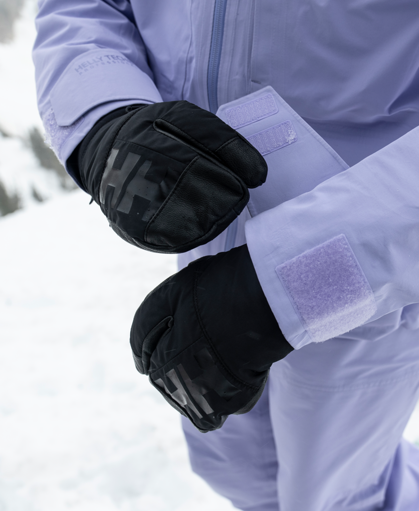 Helly Hansen ULLR D 3 FINGERS GLOVE (Black)