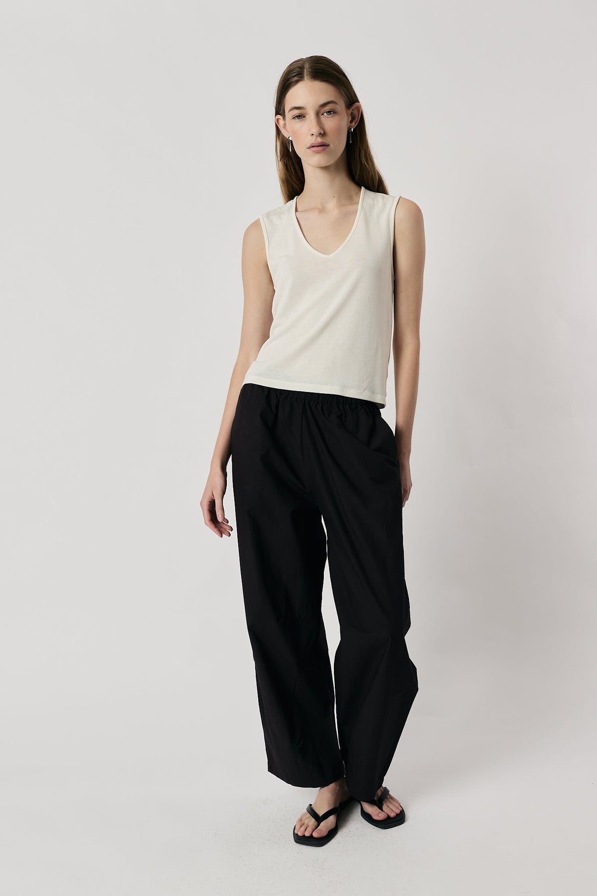 Giliann Agnes Pant Coffee (Black)