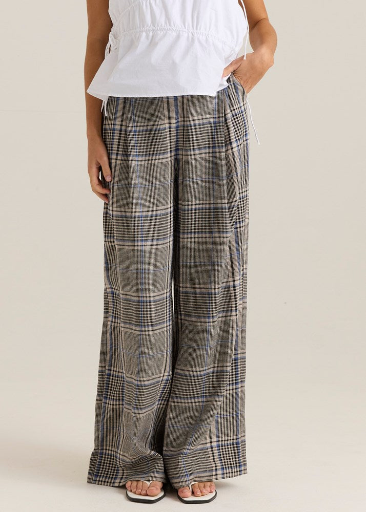 Sass Clothing Blakely Pant (Prince Of Wales Check)