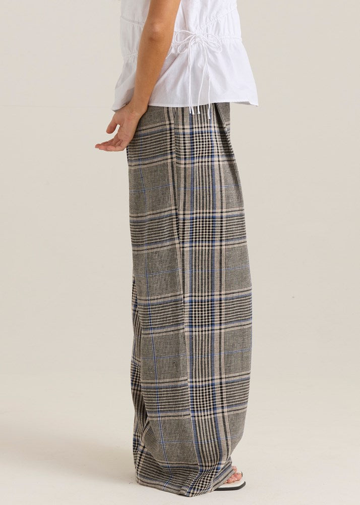 Sass Clothing Blakely Pant (Prince Of Wales Check)
