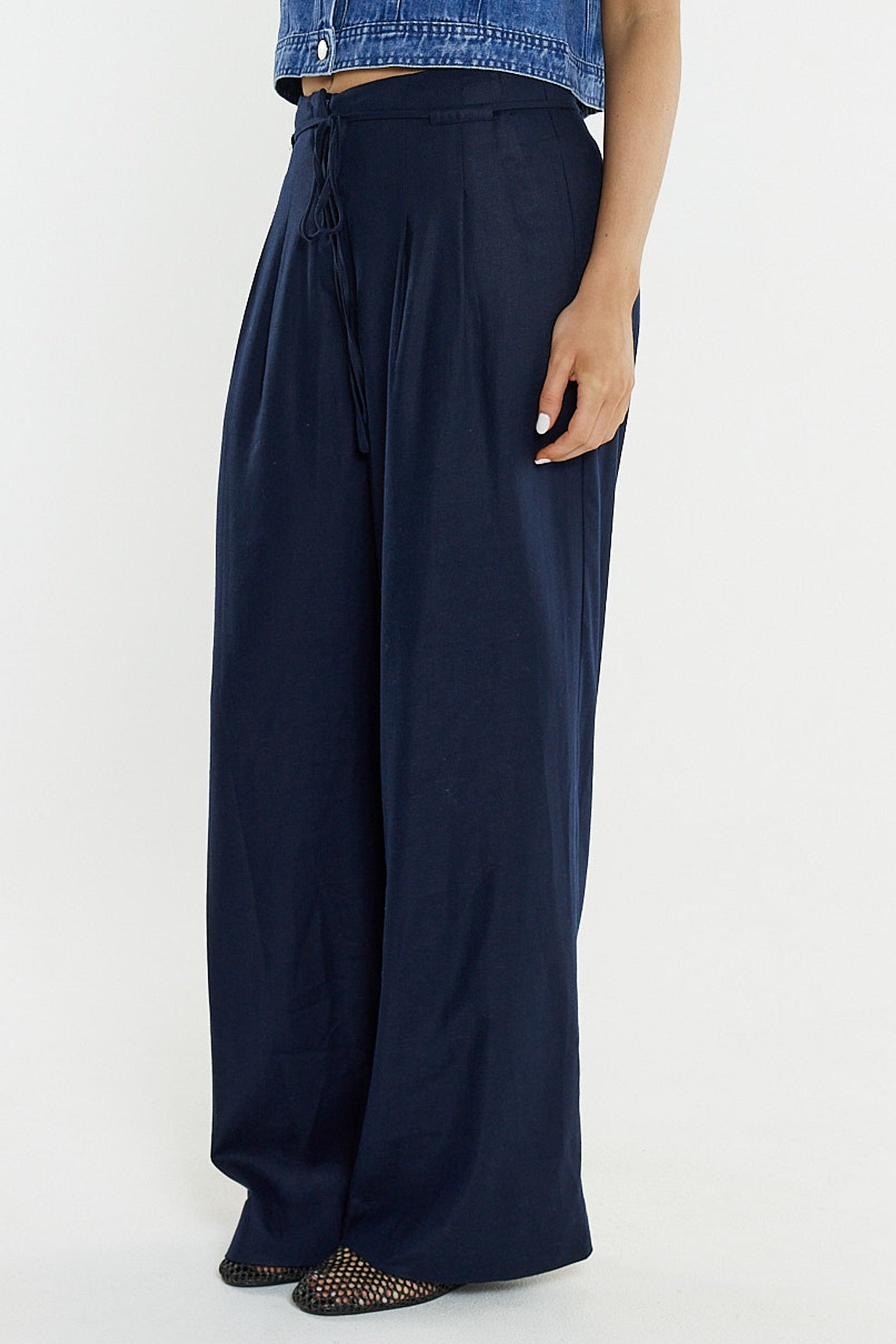 Sass Clothing Beth Tailored Pant (Navy)