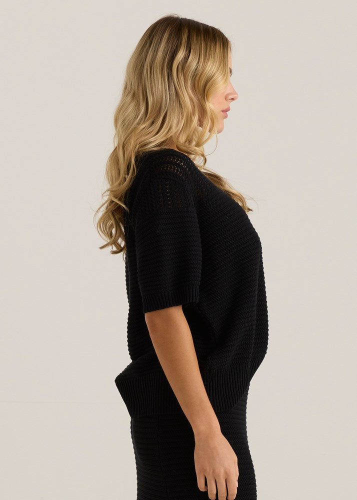 Sass Clothing Cherri Tee (Black)