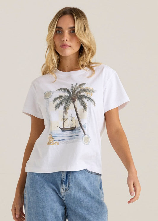 Sass Clothing Ray Tee (Sea Palm)