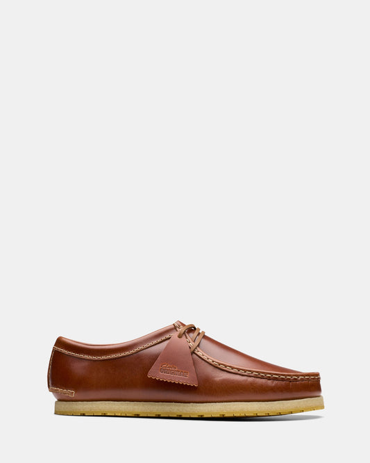 Image of Footwear. Productname: Godney Lace Brown Leather in Brown Leather colour by brand - Clarks Originals