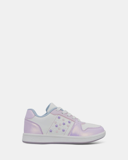 Image of Sneakers. Productname: Dreamy White/Multi in White, Multi colour by brand - Clarks