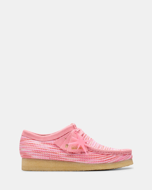 Image of Footwear. Productname: Wallabee X Bott Pink Interest in Pink Interest colour by brand - Clarks Originals