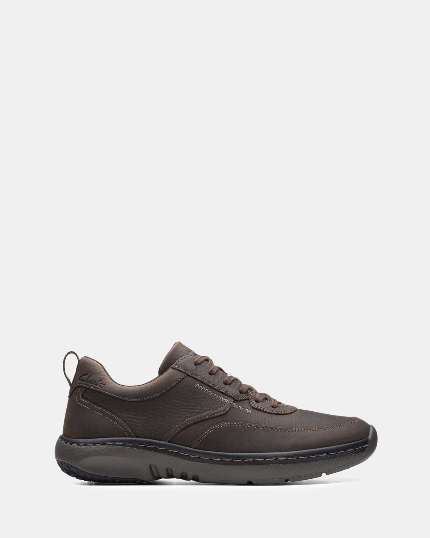 Image of Sneakers. Productname: Clarkspro Lace Dark Brown Tumbled in Dark Brown Tumbled colour by brand - Clarks