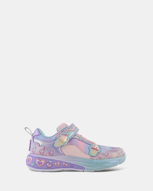 Image of Sneakers. Productname: Annie Lilac Multi in Lilac Multi colour by brand - Clarks