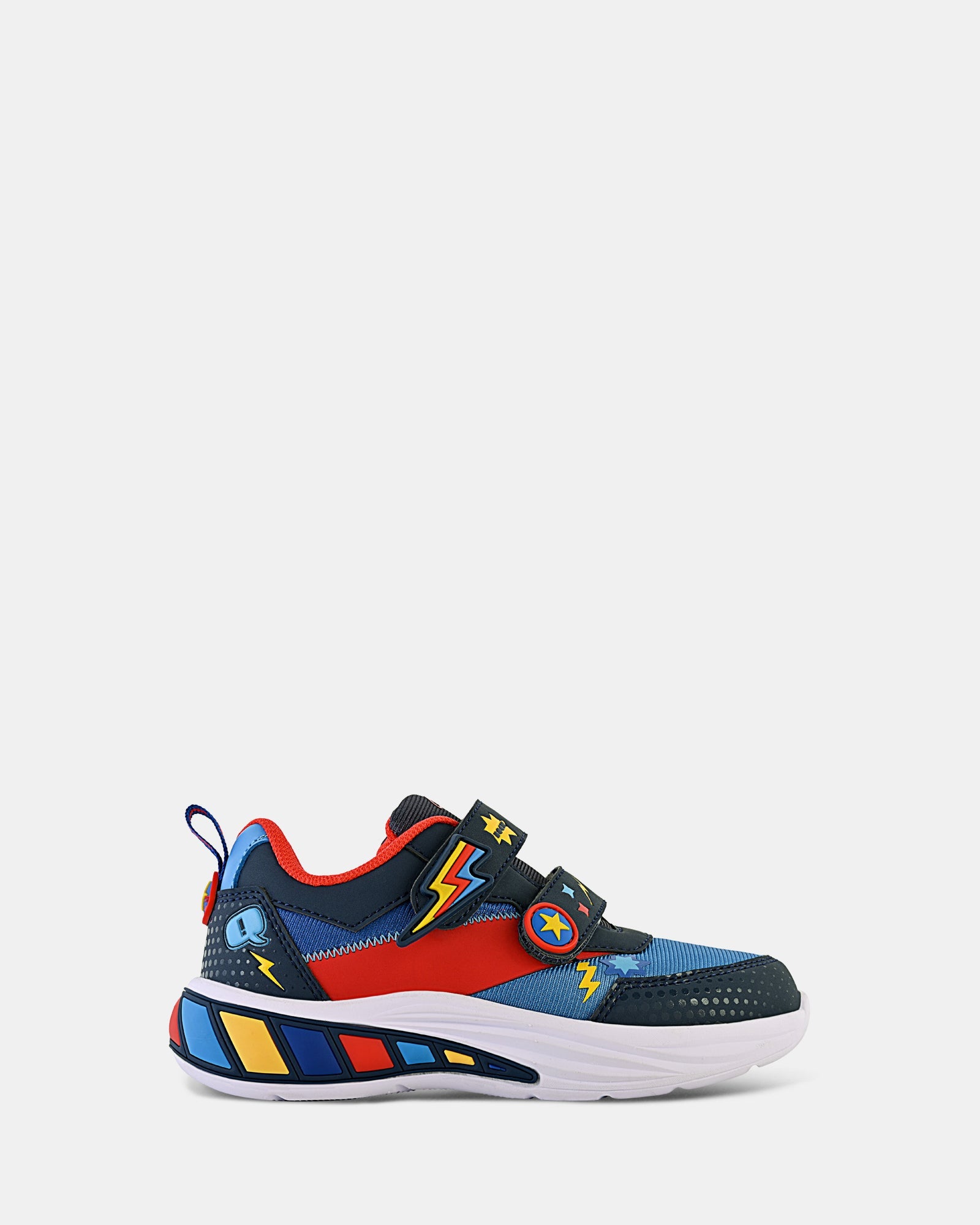 Image of Sneakers. Productname: Apollo Navy Multi in Navy Multi colour by brand - Clarks