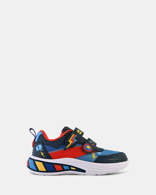 Image of Sneakers. Productname: Apollo Navy Multi in Navy Multi colour by brand - Clarks