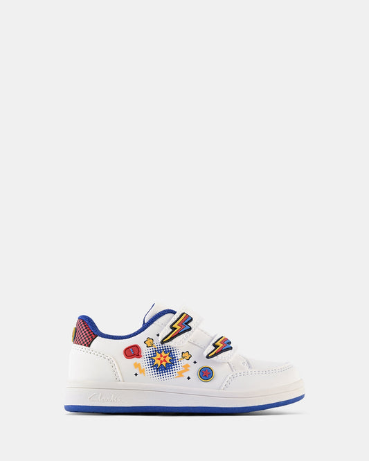 Image of Sneakers. Productname: Dusky White Multi in White Multi colour by brand - Clarks