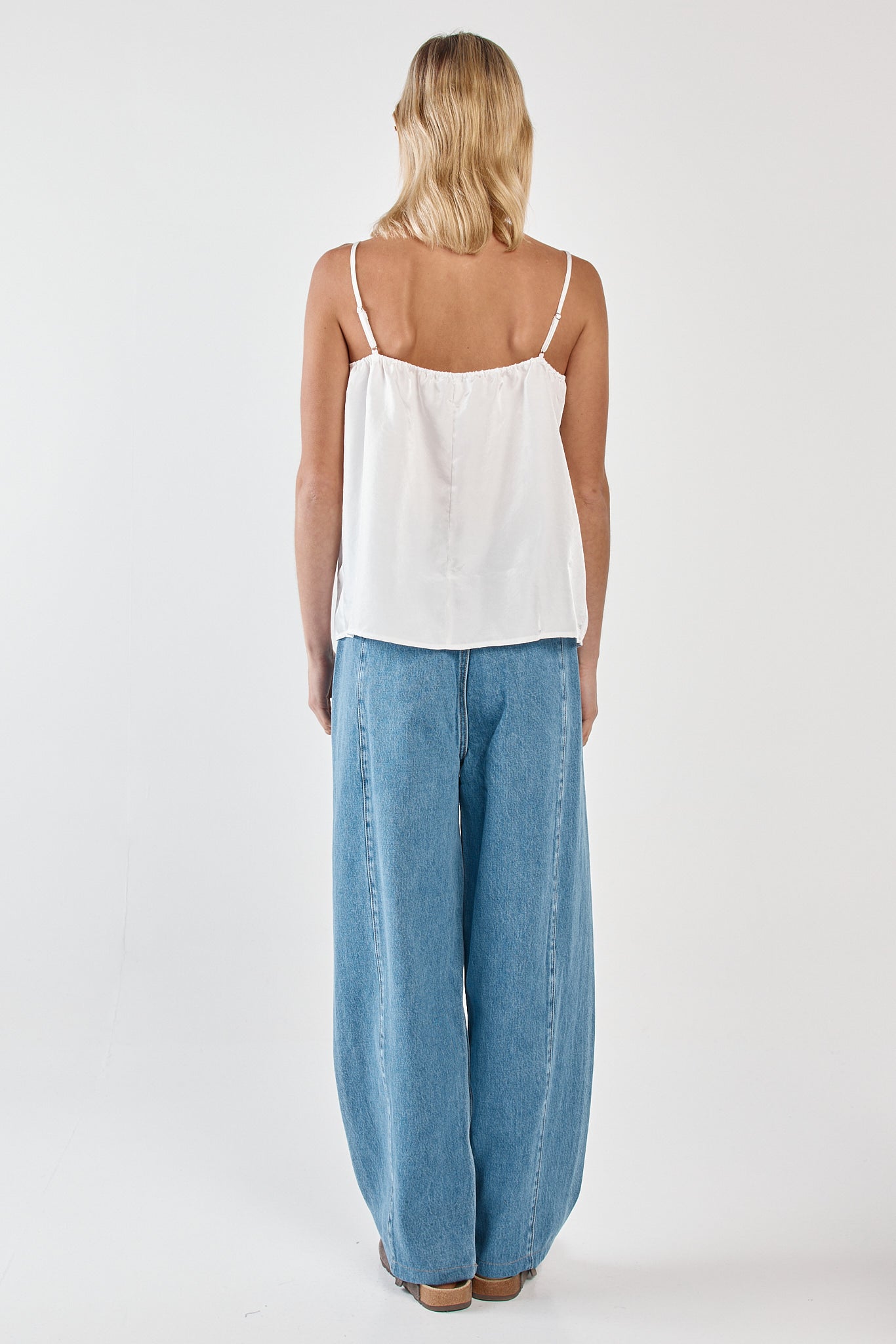Sass Clothing Primrose Lace Cami (White)