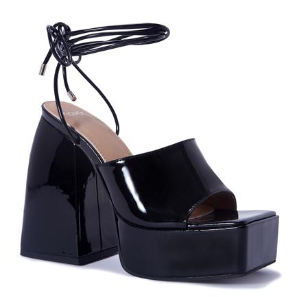 Image of Sandals. Product name - Zitchy Women's Fast Fashion BLACK Novo Sandals in Black colour by brand - NOVO