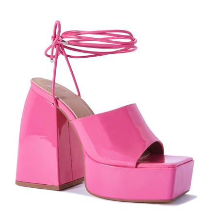 Image of Sandals. Product name - Zitchy Women's Fast Fashion Magenta Novo Sandals in Magenta colour by brand - NOVO