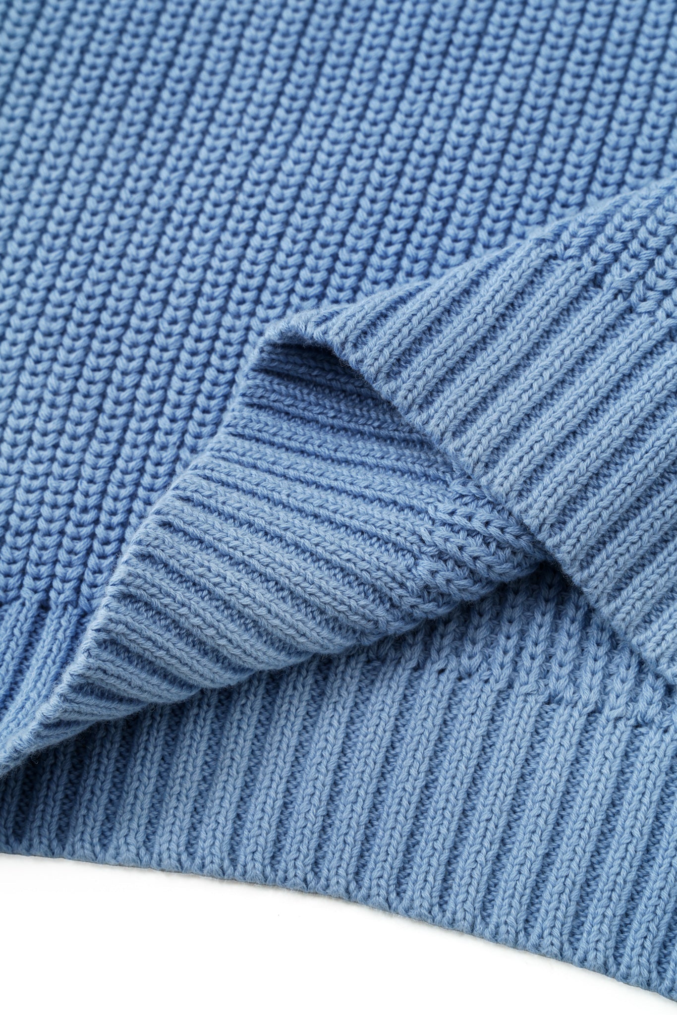 HEYCHIC Nico Knit Top (Blue)