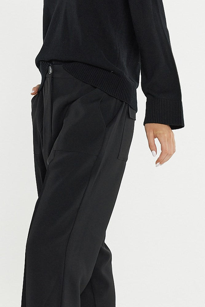 Sass Clothing Lo Tapered Cargo (Black)