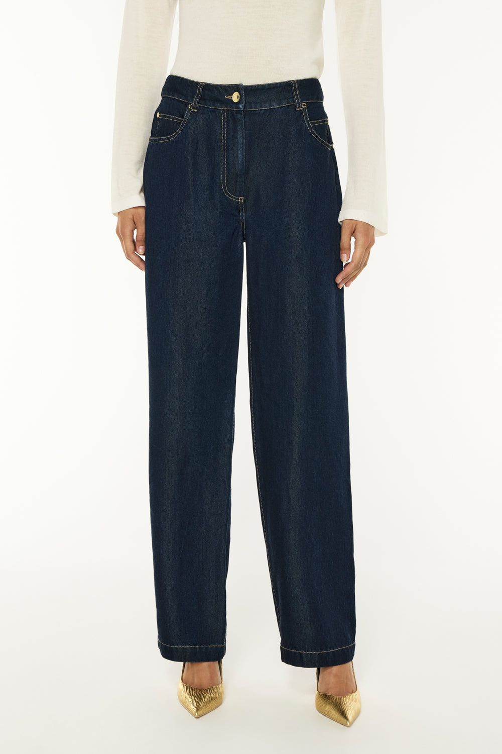 Off The Wall Jean (Dark Indigo)