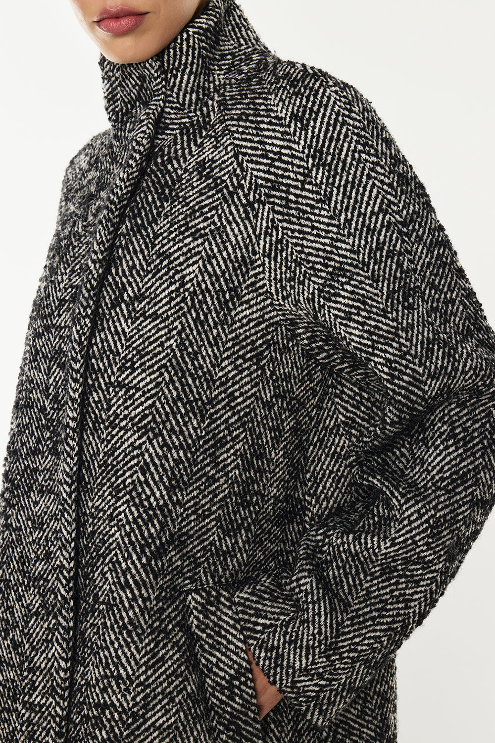 Time After Time Coat (Black/Stone)