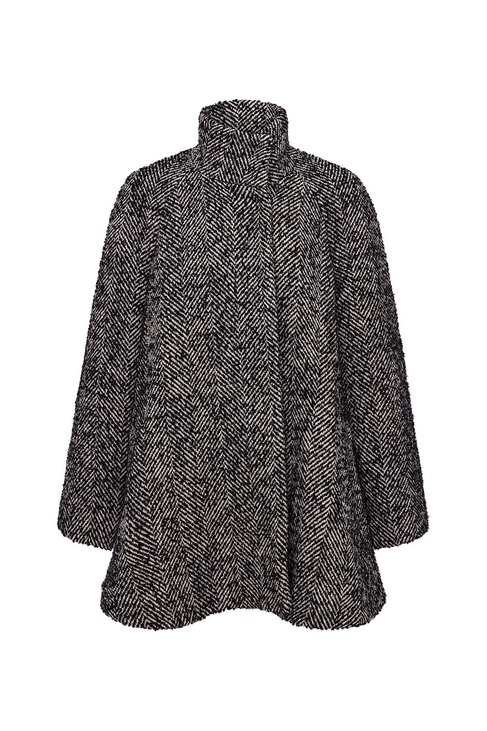 Image of Jackets. Product name - Time After Time Coat in Black/Stone colour by brand - MANNING CARTELL