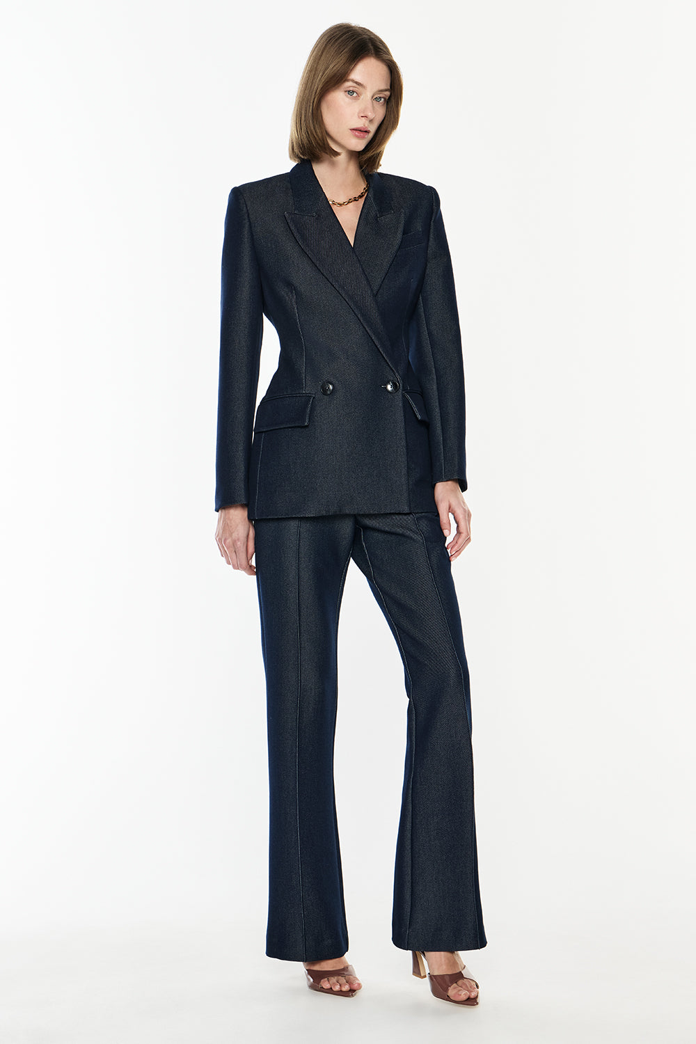 Dark Poetry Blazer (Indigo)