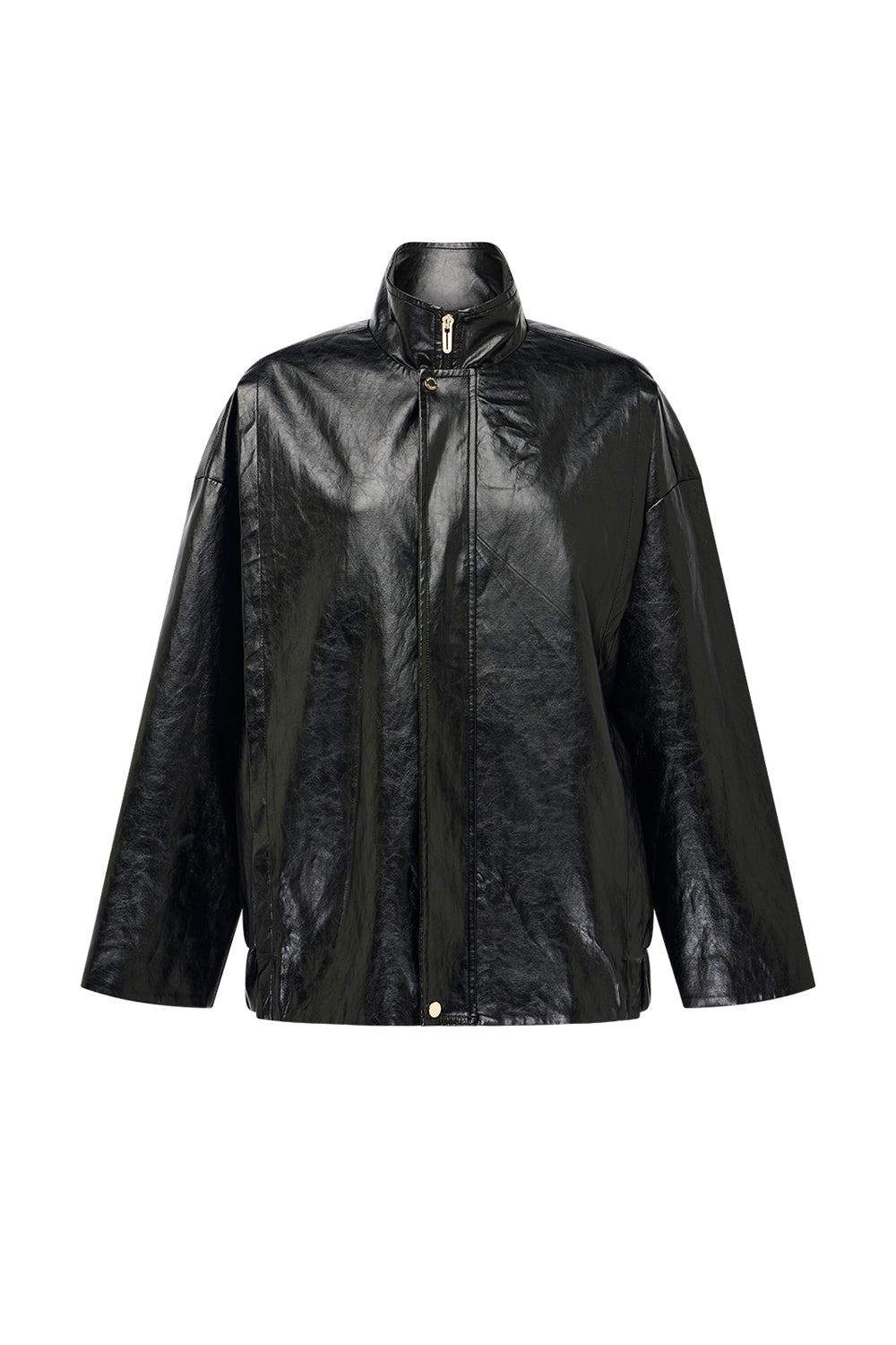 Image of Jackets. Product name - Love X Love Bomber in Black colour by brand - MANNING CARTELL