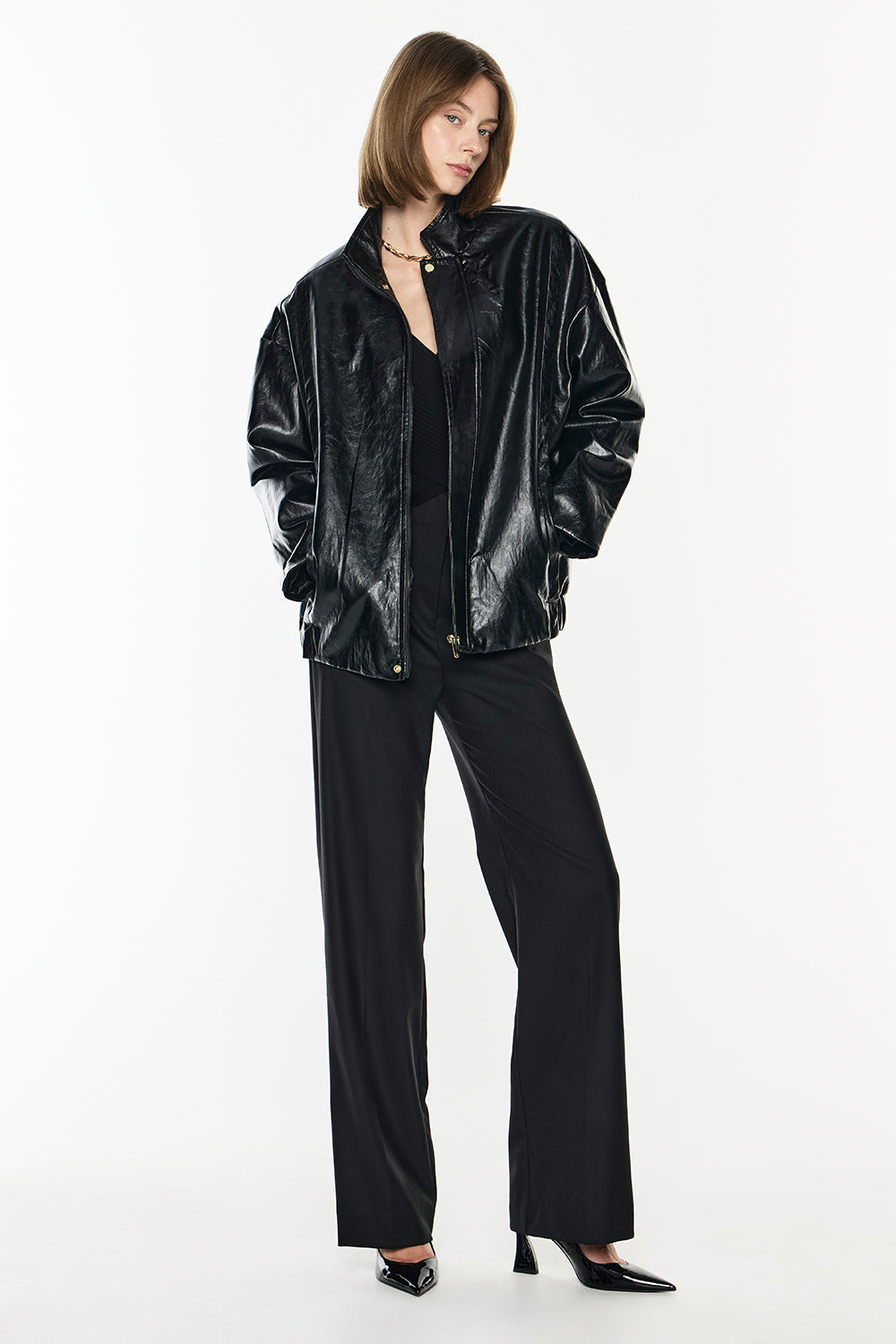 Love X Love Bomber (Black)
