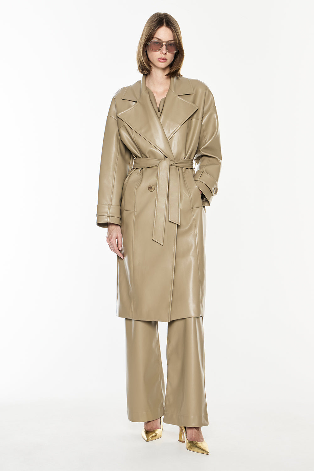 Major Players Trench (Taupe)