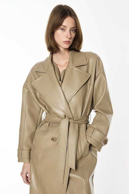 Major Players Trench (Taupe)