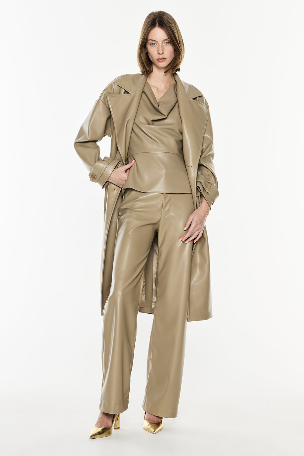 Major Players Trench (Taupe)