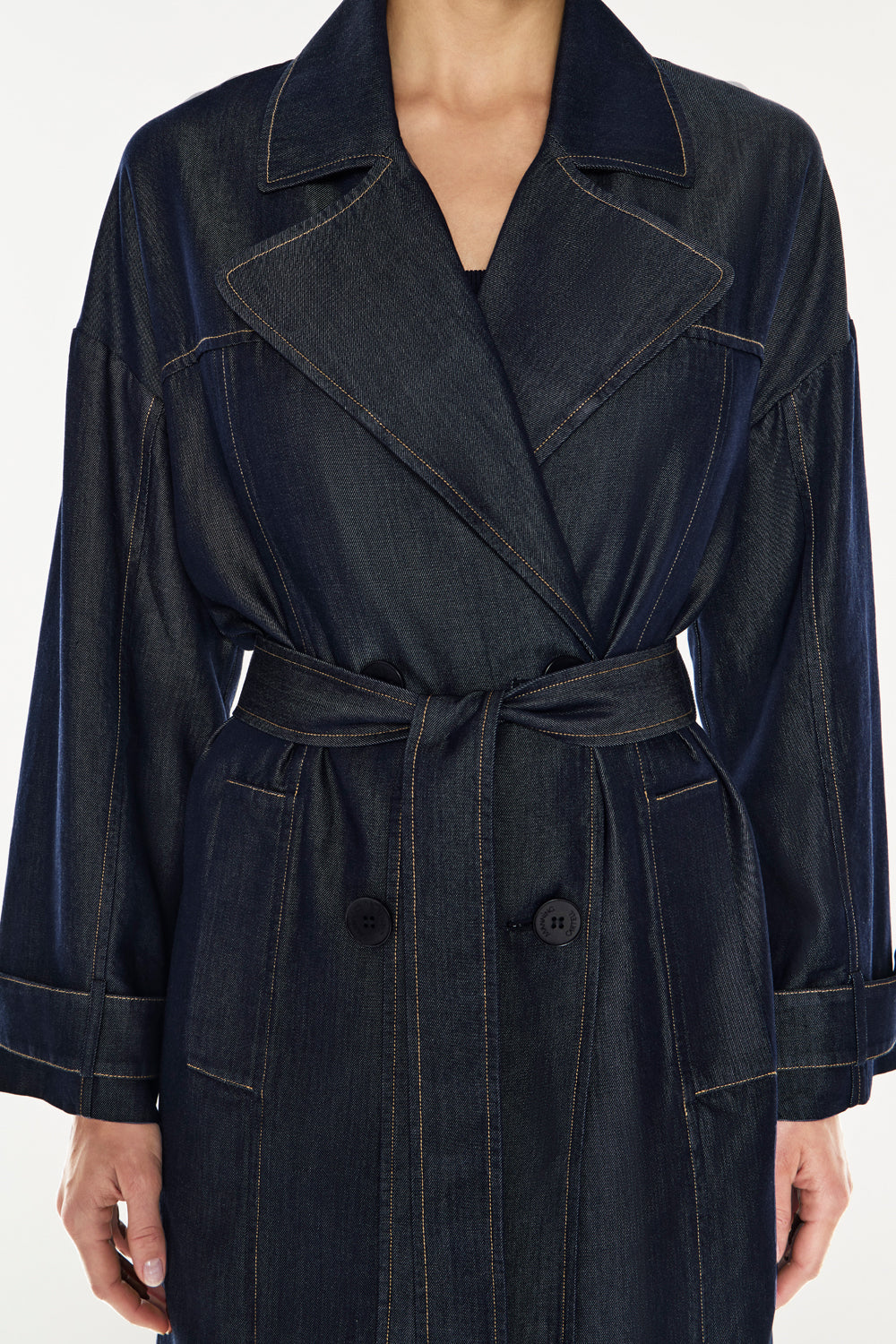 Quiet Command Trench (Indigo)