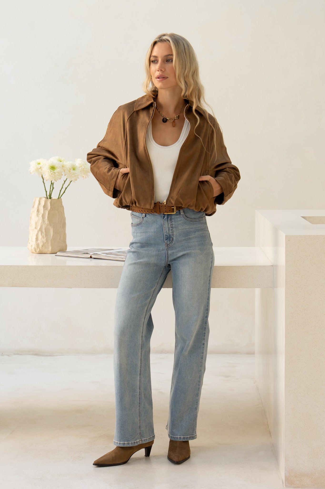 HEYCHIC Alisa Jacket (Tan)