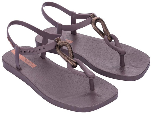 Image of Sandals. Product name - Class Fever Women's Ipanema PURPLE GRENDENE in Purple colour by brand - IPANEMA