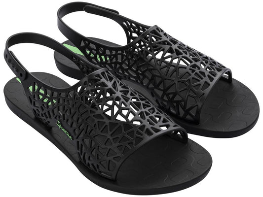 Image of Sandals. Product name - Shape Fem Women's Ipanema BLACK GRENDENE in Black colour by brand - IPANEMA